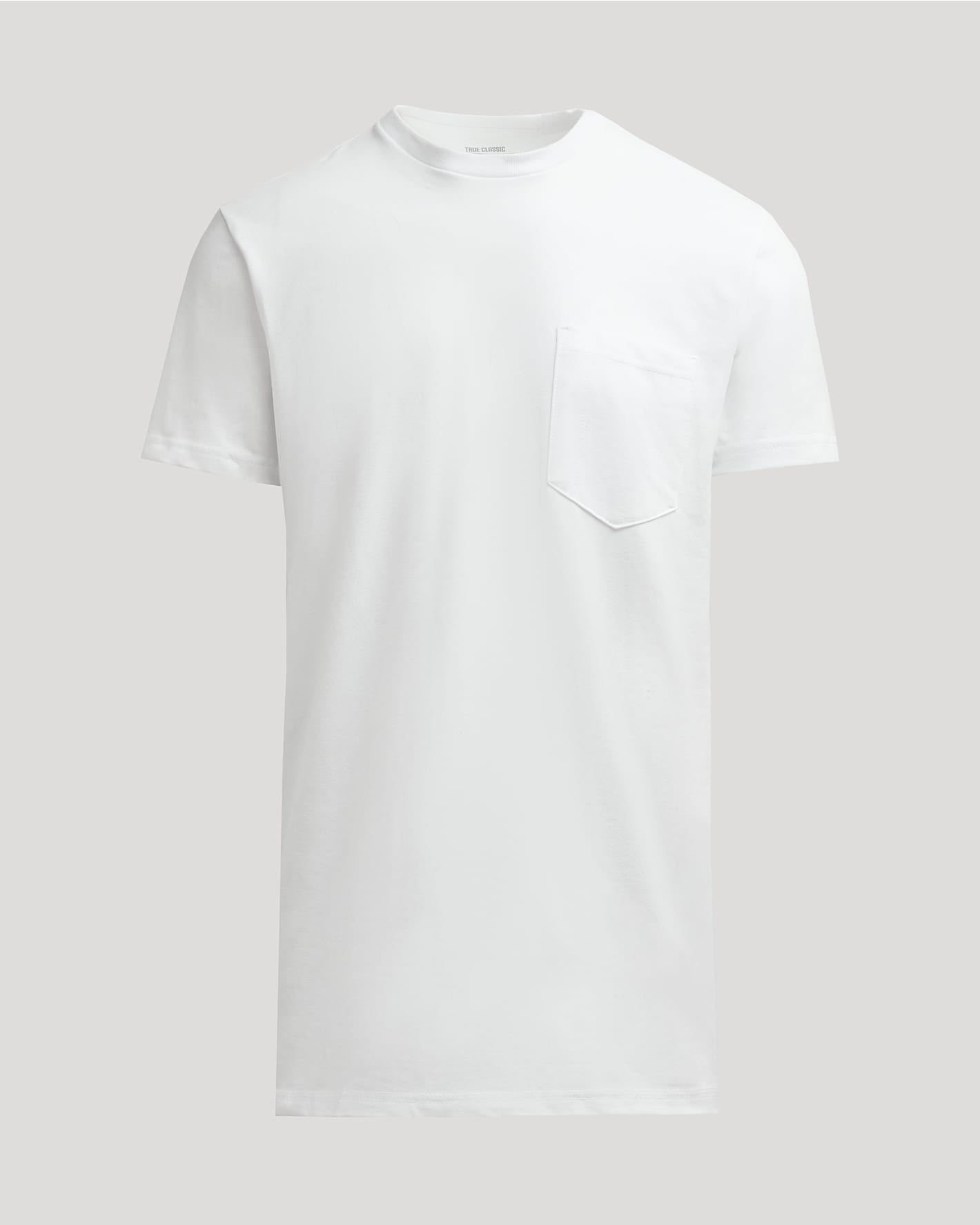 White Tall Heavyweight Pocket Crew