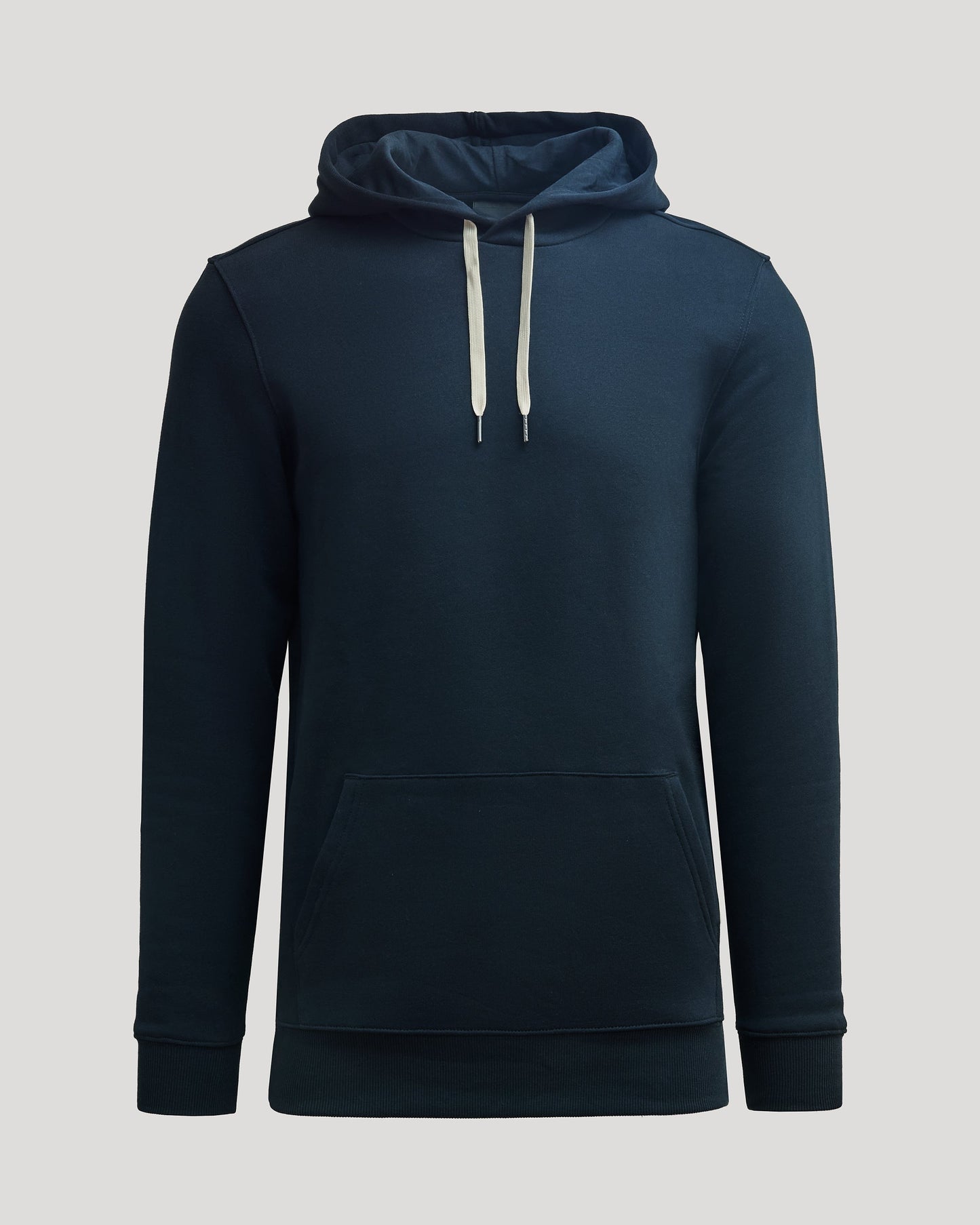 Navy Tall Fleece French Terry Pullover Hoodie