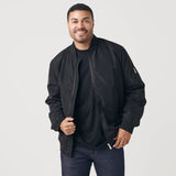 Black Bomber Jacket