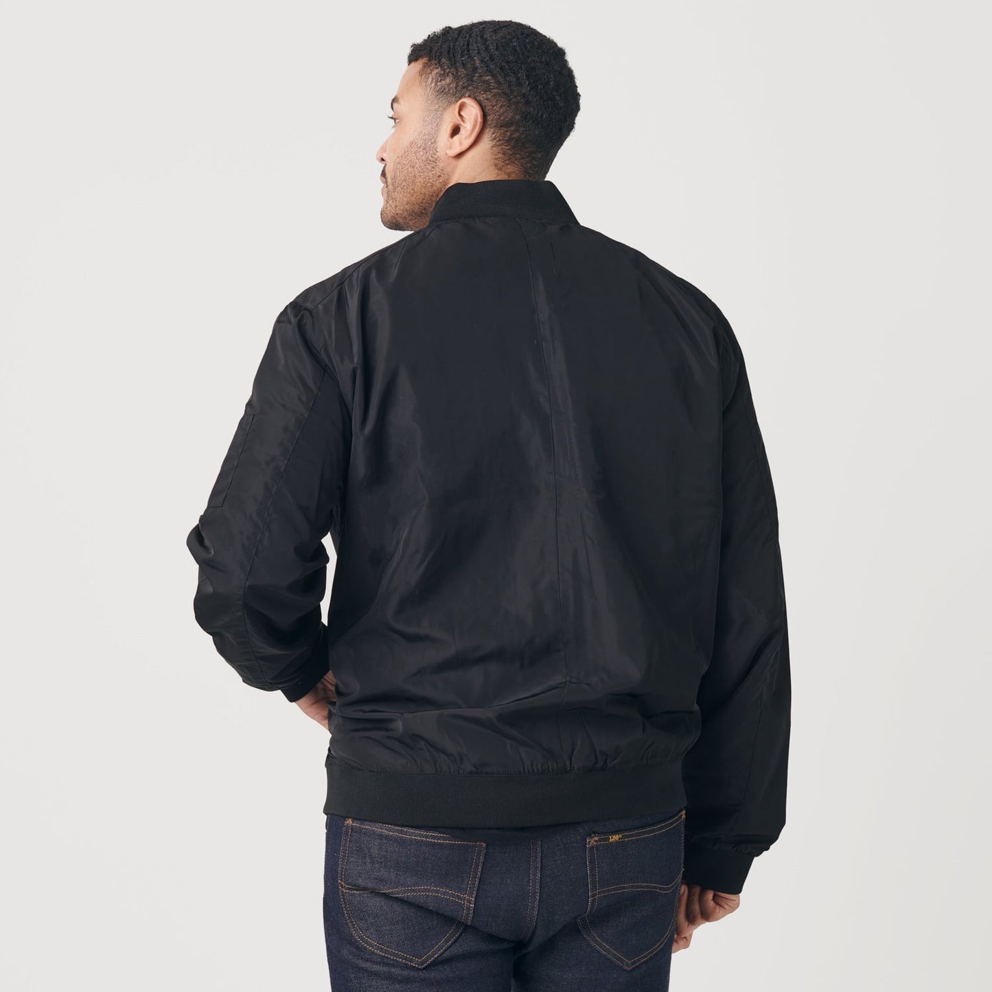 Black Bomber Jacket