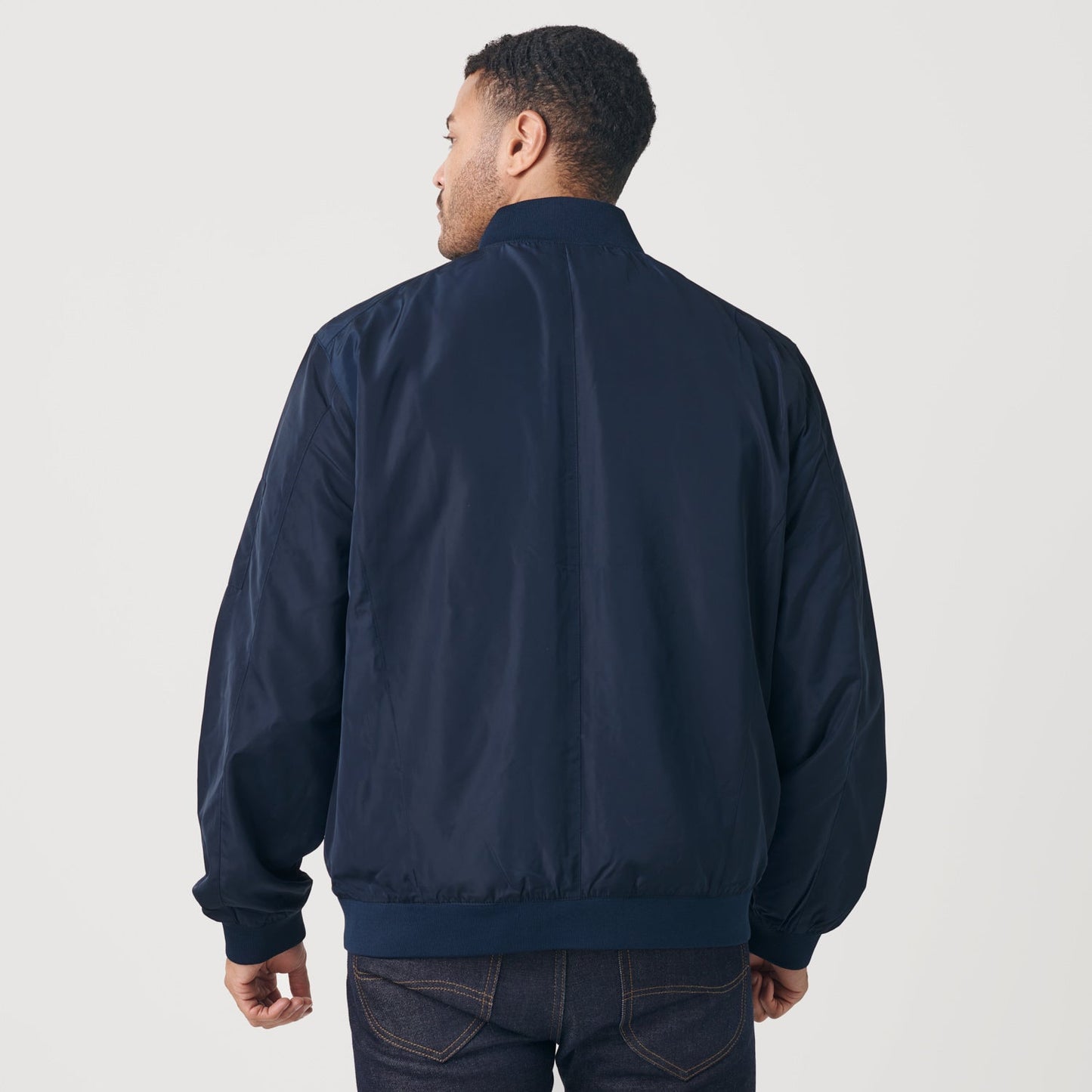 Navy Bomber Jacket