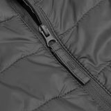 Gun Metal Quilted Puffer Jacket