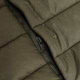 Military Green Quilted Puffer Jacket