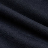 Navy Fleece French Terry Zip Hoodie