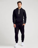 Black Fleece French Terry Pullover Hoodie