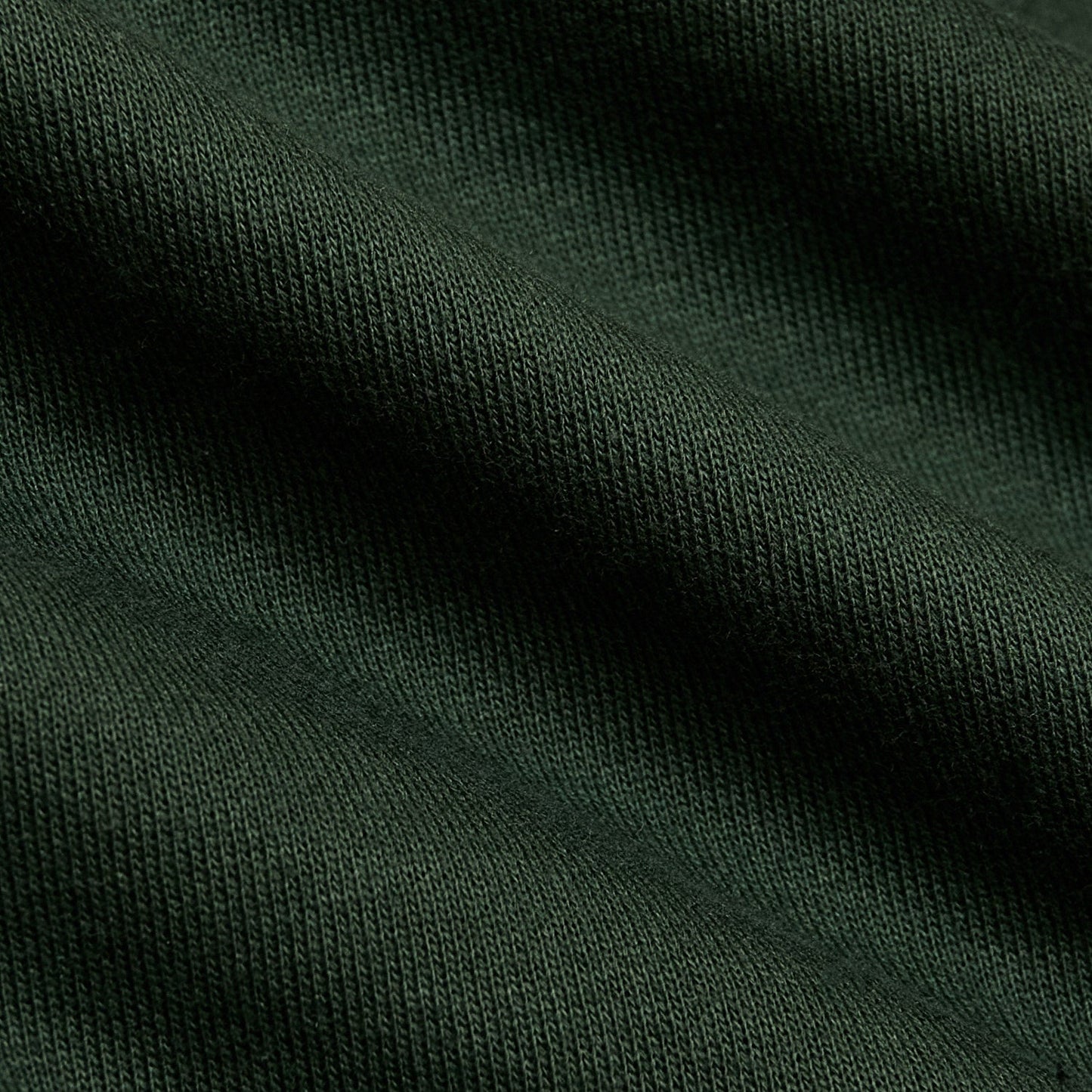Hunter Green Fleece French Terry Pullover Hoodie