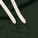 Hunter Green Fleece French Terry Pullover Hoodie