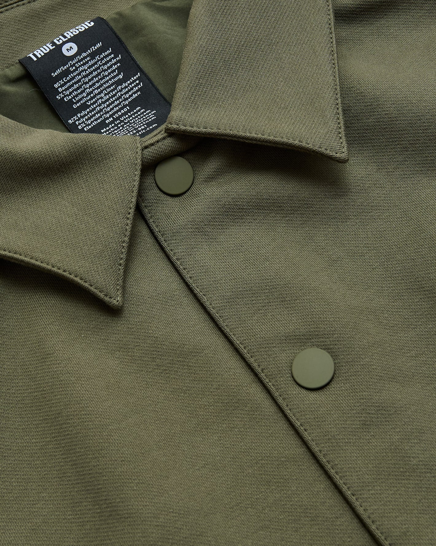 Military Green Casual Jacket