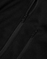 Black Sweater Fleece Jacket