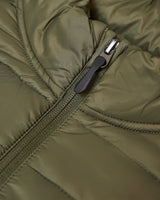 Military Green Puffer Jacket