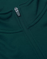 Emerald Half Zip Fleece Sweatshirt