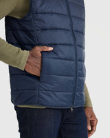 Navy Puffer Vest