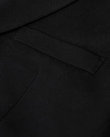 Black Comfort Knit Blazer
