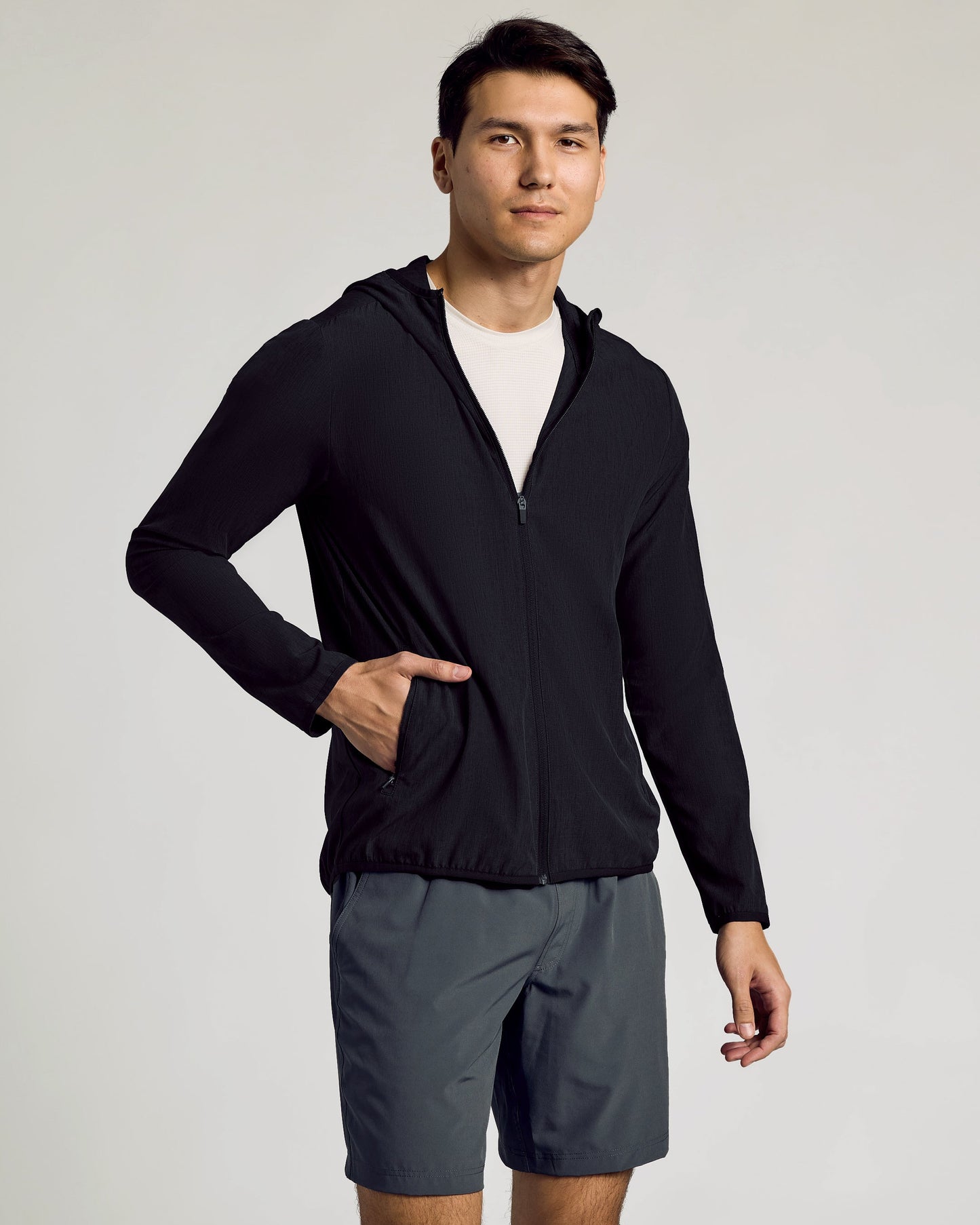 Black Active Shell Jacket