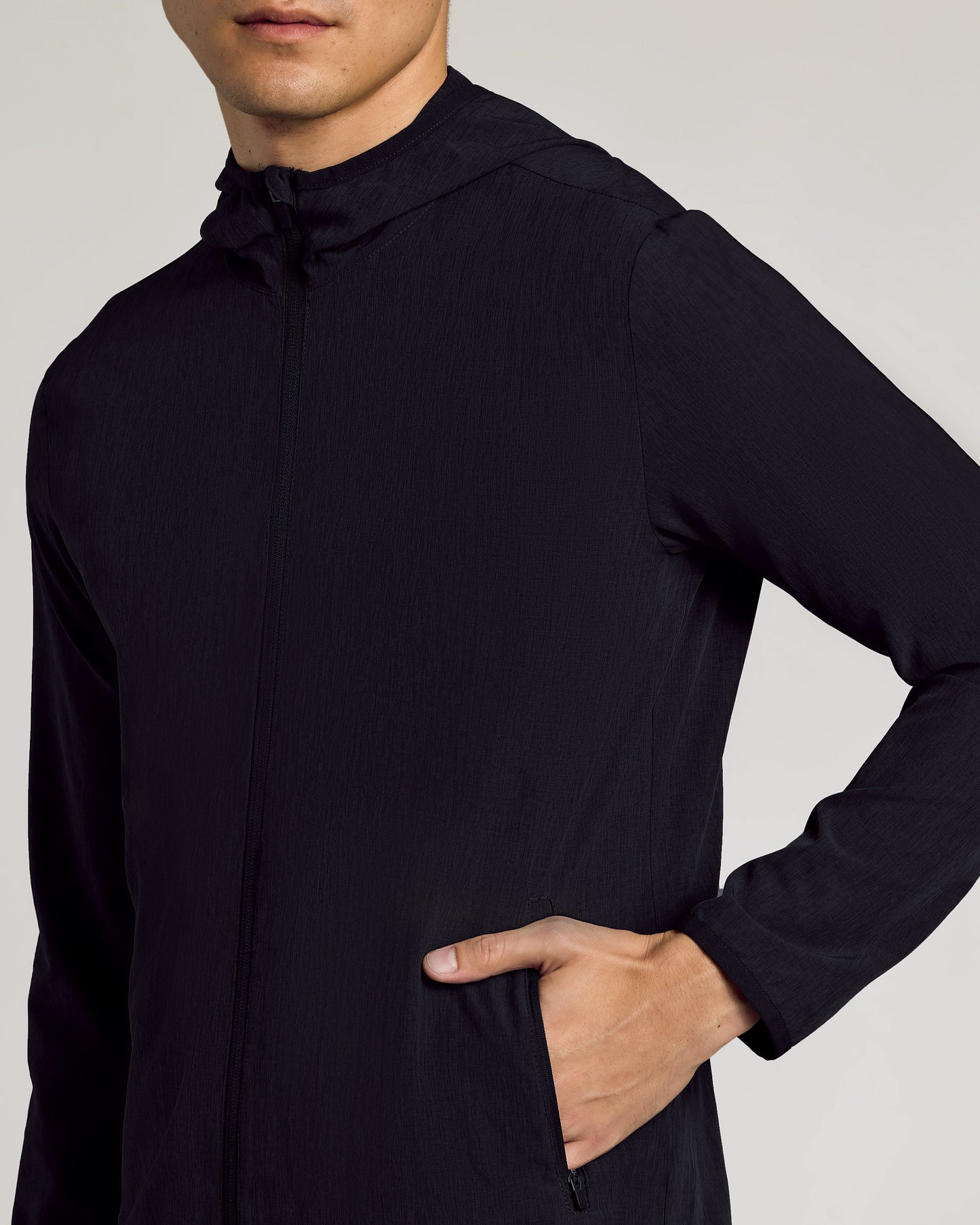 Black Active Shell Jacket