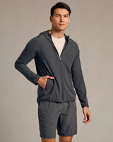 Charcoal Heather Gray Active Shell Jacket
