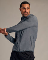 Heather Navy Active Shell Jacket