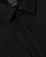 Black Fleece Shirt Jacket
