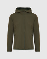 Olive Tech Windbreaker