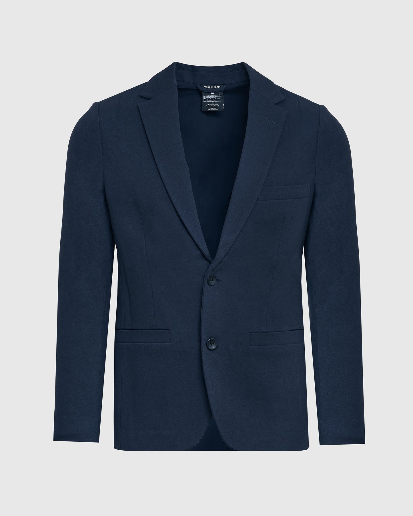 Navy Comfort Knit Blazer 2.0