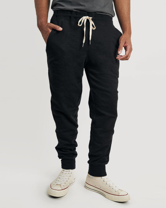 True Black Fleece Joggers