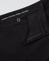 Black Slim Comfort Knit Chino Pant