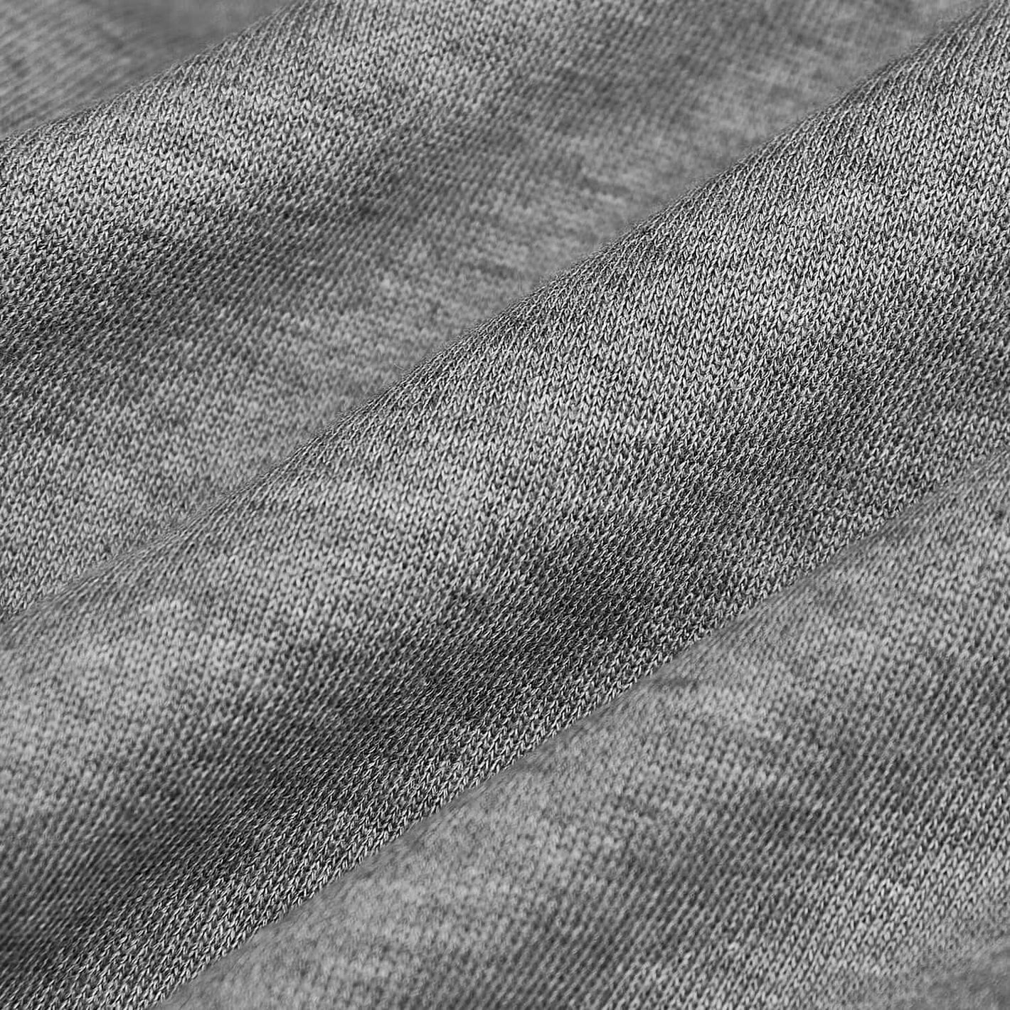 Heather Gray Fleece French Terry Joggers