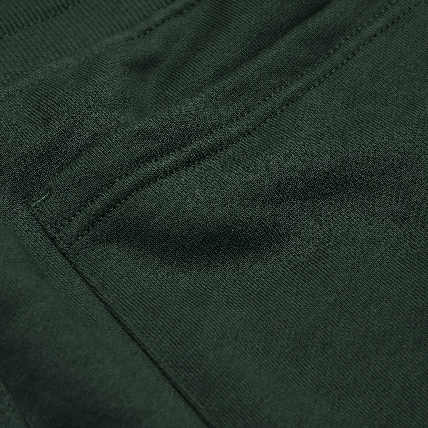 Hunter Green Fleece French Terry Joggers