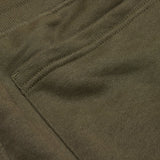 Military Green Fleece French Terry Joggers