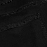 Black Wash Straight Comfort Stretch Jeans