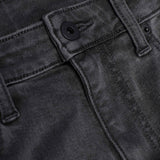 Gray Wash Straight Comfort Stretch Jeans