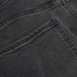 Gray Wash Straight Comfort Stretch Jeans