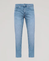 Light Indigo Wash Slim Authentic Denim Jeans