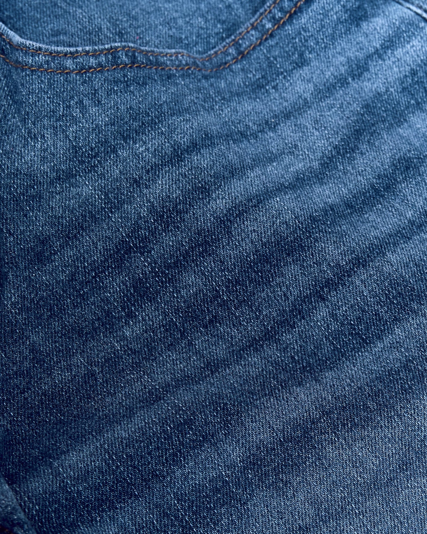 Medium Indigo Wash Slim Authentic Denim Jeans