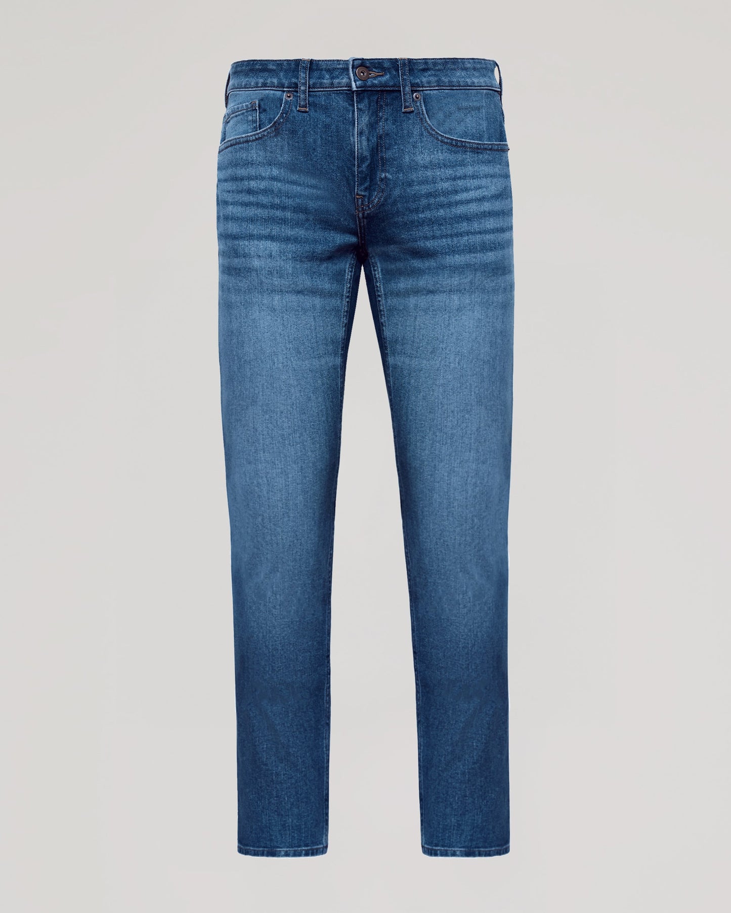 Medium Indigo Wash Slim Authentic Denim Jeans