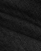 Gray Wash Straight Authentic Denim Jeans