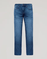 Medium Indigo Wash Straight Authentic Denim Jeans