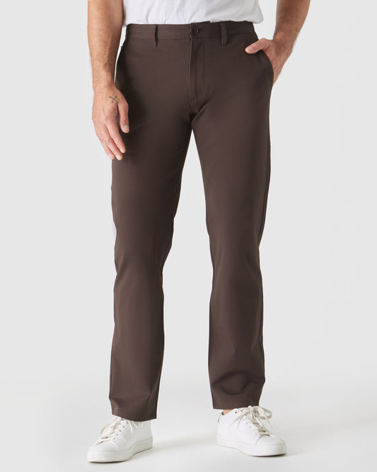 Dark Oak Straight Twill Chino