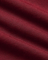 Womens Dark Maroon Relaxed Joggers