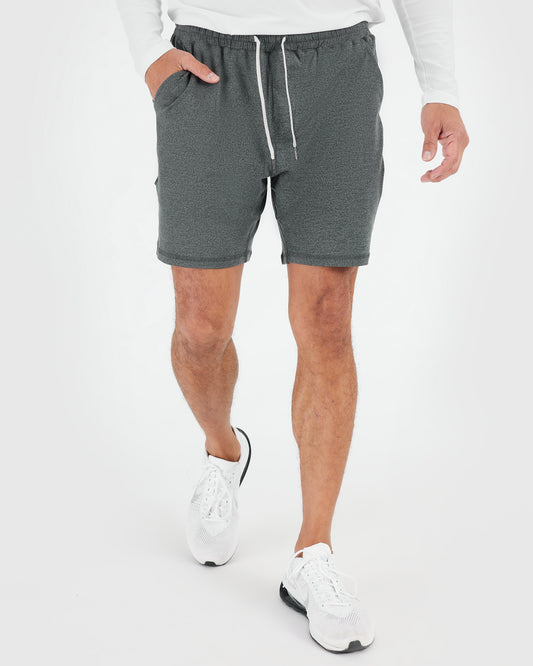 Charcoal Heather Gray Active Comfort Short