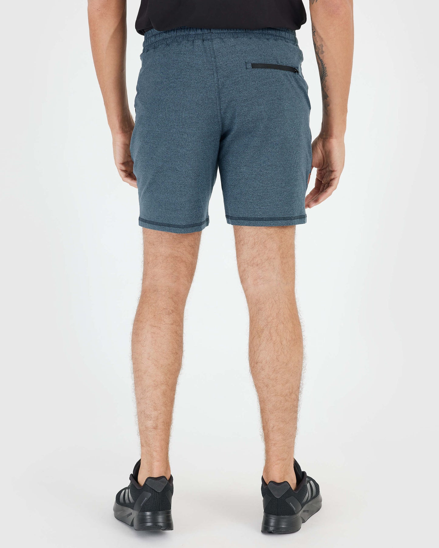Dark Heather Indigo Active Comfort Shorts