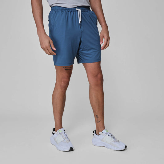 Stone Blue Active Comfort Shorts