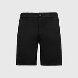 9" Black Comfort Knit Chino Shorts