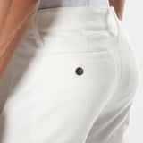 9" Ivory Comfort Knit Chino Shorts