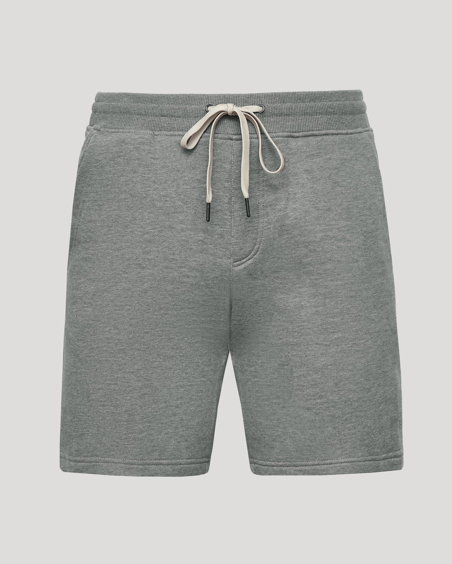 Medium Heather Gray Fleece French Terry Shorts