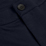 7" Navy Comfort Knit Chino Shorts