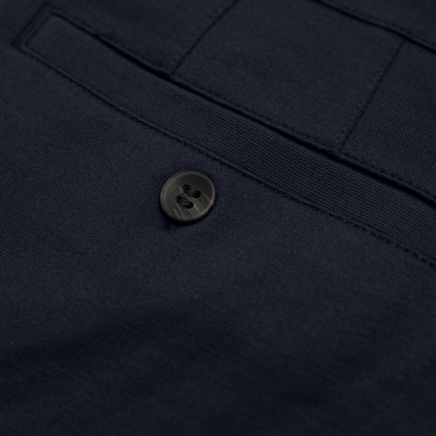 7" Navy Comfort Knit Chino Shorts