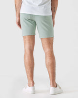 7" Slate Green Comfort Knit Chino Shorts