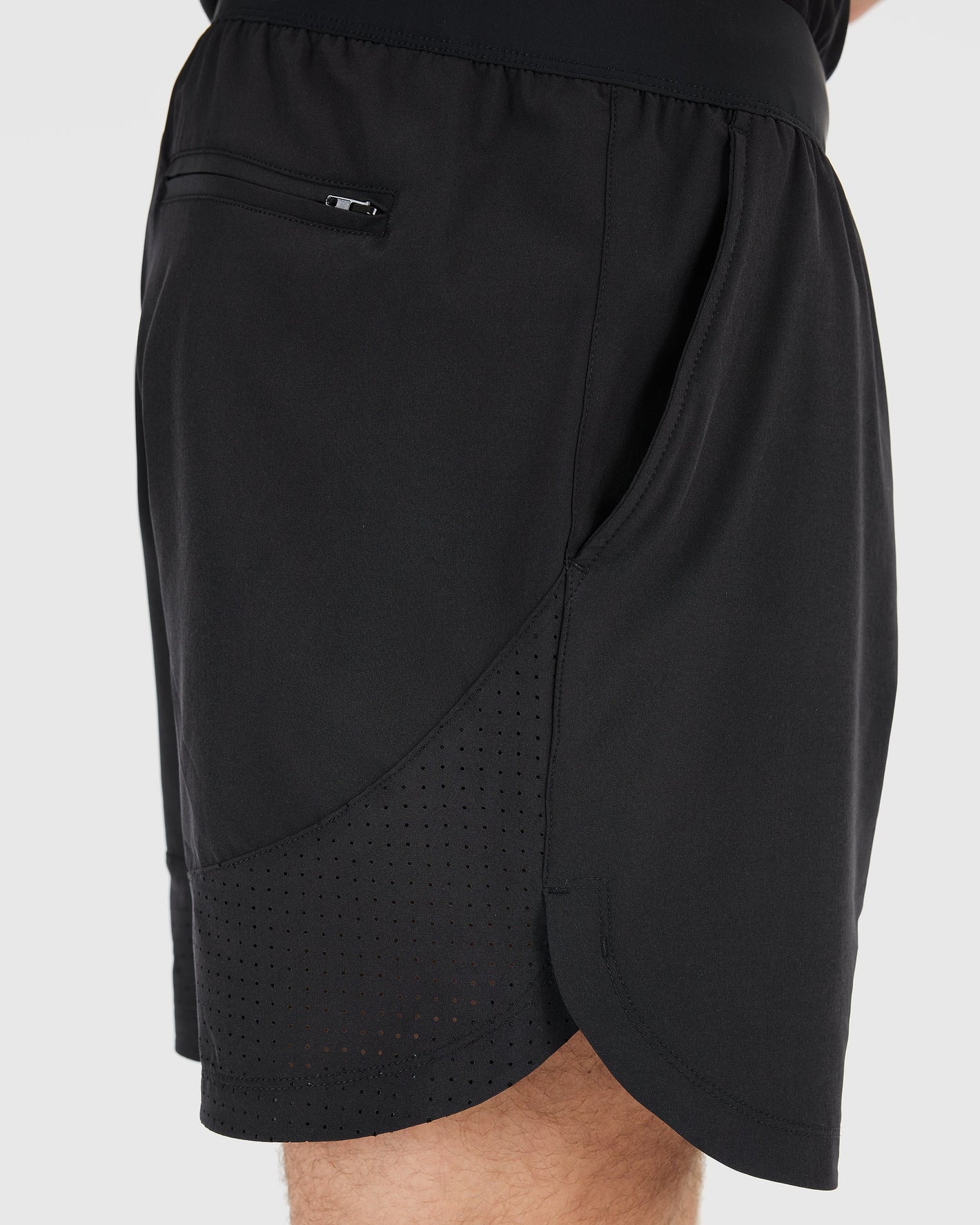 7" Black Active Training Shorts 2.0