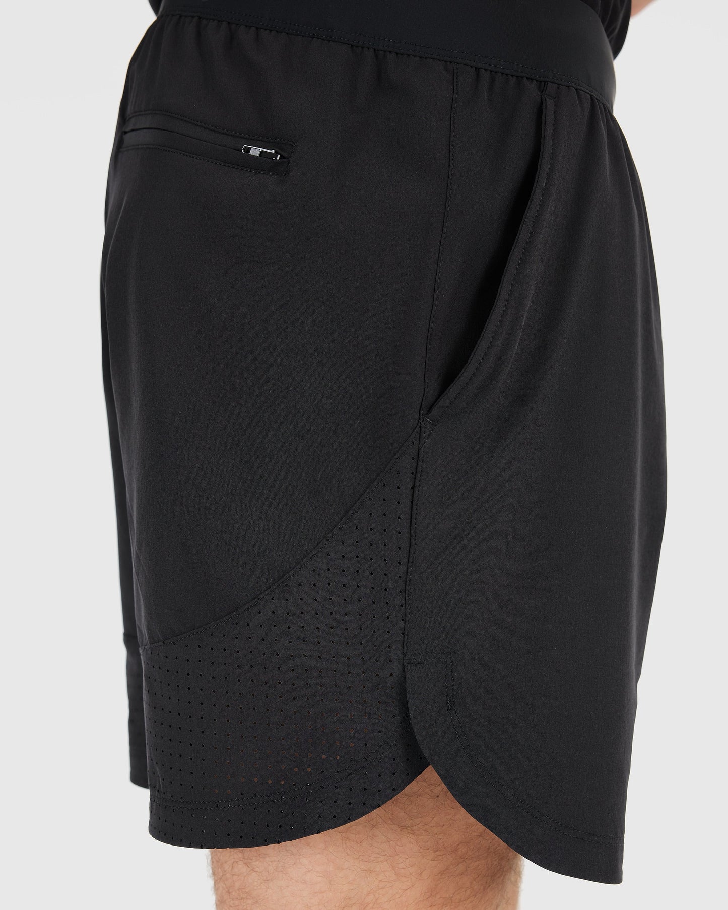 7" Black Active Training Shorts 2.0